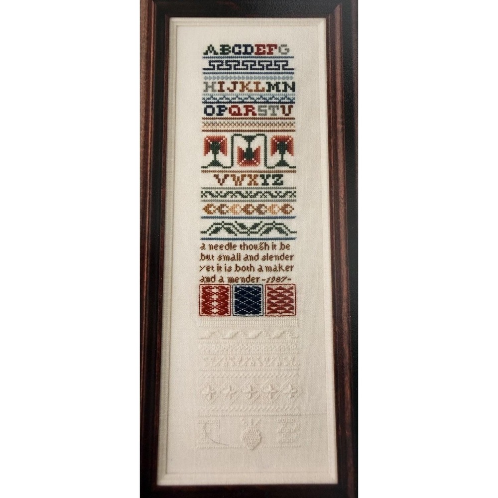 Sampler House Eileen Bennet Cross Stitch Pattern ~ The Practical Sampler